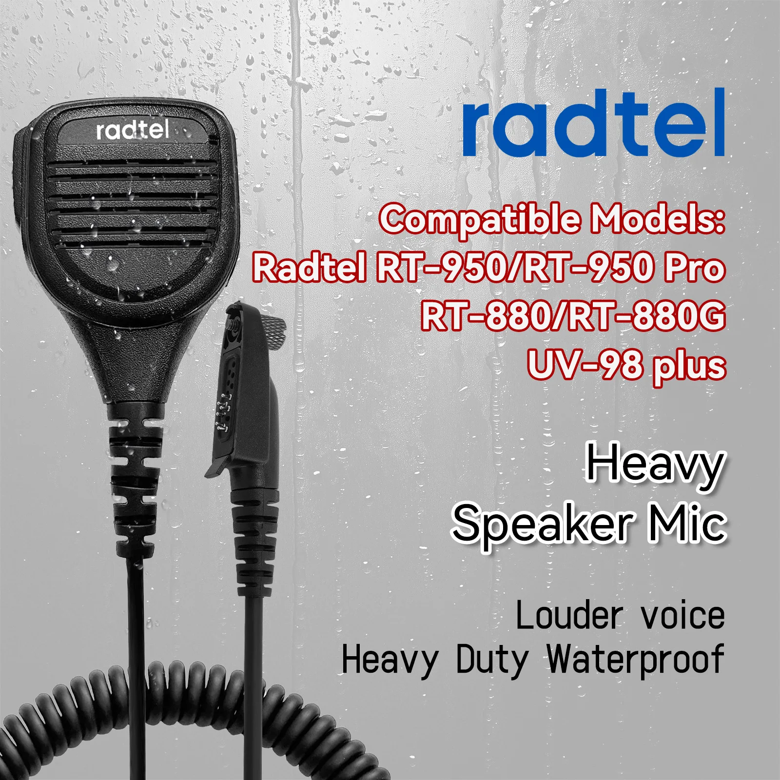 Radtel RT-6D: Der perfekte Lautsprechermikrofon-Zusatz für Ihre Funkgeräte?