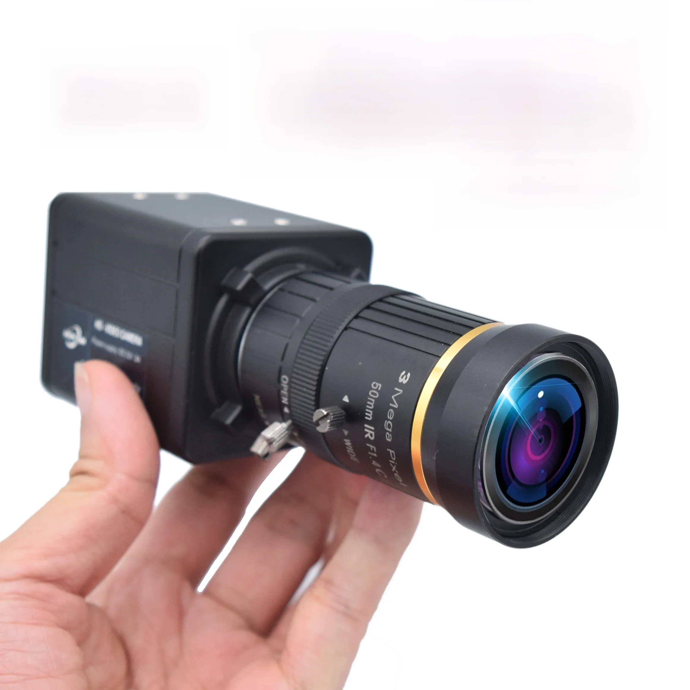 Mini BOX 4K kamera IP czujnik POE bezpieczeństwo kamera CCTV H.265 przemysł nadzór Audio wideo Hikvision kompatybilny — zdjęcie 2