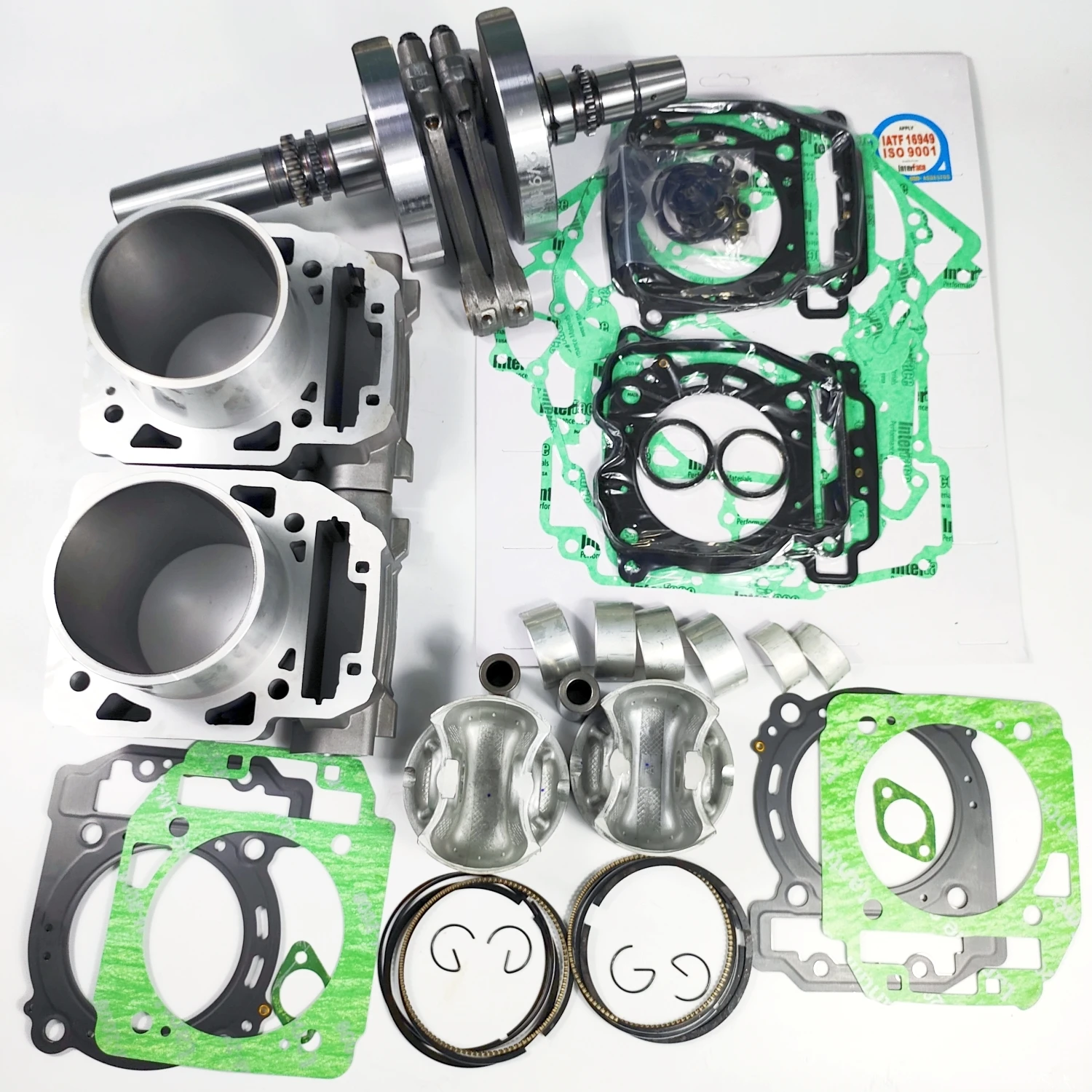Uszczelka tłoka cylindra wału korbowego gładka zestaw łożysk dla rosyjskich mechaników na granicy 1000 ody 1000 21050401101 21050401201 — zdjęcie 2