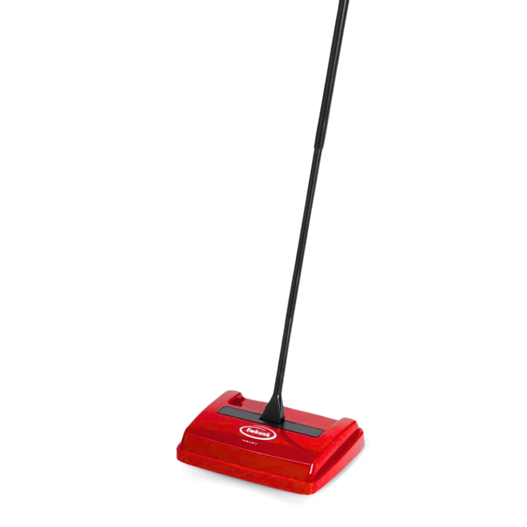 

Ewbank Speedsweep Carpet Sweeper — компактный, легкий, неэлектрический, ручной пылесос для пола — высота 46 дюймов, 12 унций, красный