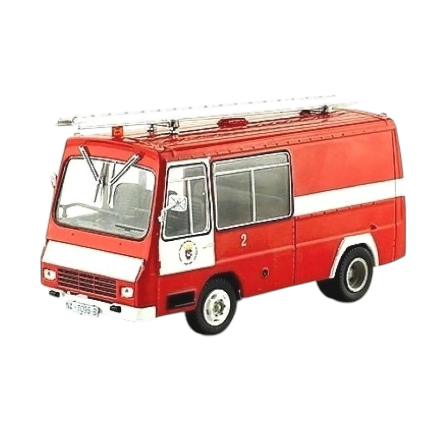 Salvat, Camion de pompiers Cosmos 5721, échelle 1:43, miniature moulée sous pression, camions de pompiers et véhicules collecte les héros du feu, nouvel emballage d'origine Blister, sans carte ni dépliant