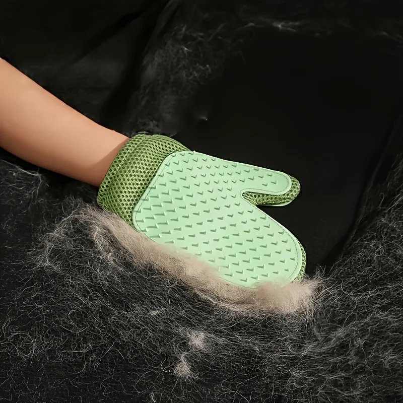 2 In 1 Double Sided Pet Hair Glove Washable Adjustable Strap Fur Cleaner for Cat Dog Couch Car Seats