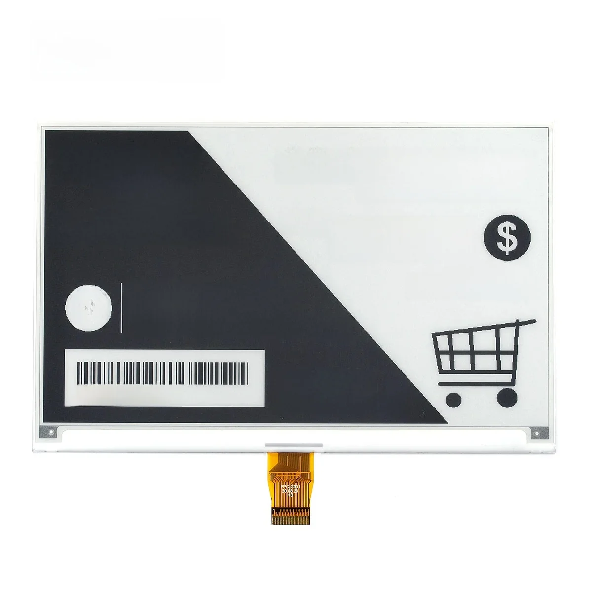 Moduł ekranu e-papierowego GooDisplay 7,5 cala, wyświetlacz E-Ink z 4 poziomami szarości, HAT, rozdzielczość 800x480, szybkie odświeżanie w 1,5 s, SPI, GDEY075T7 — zdjęcie produktu 7
