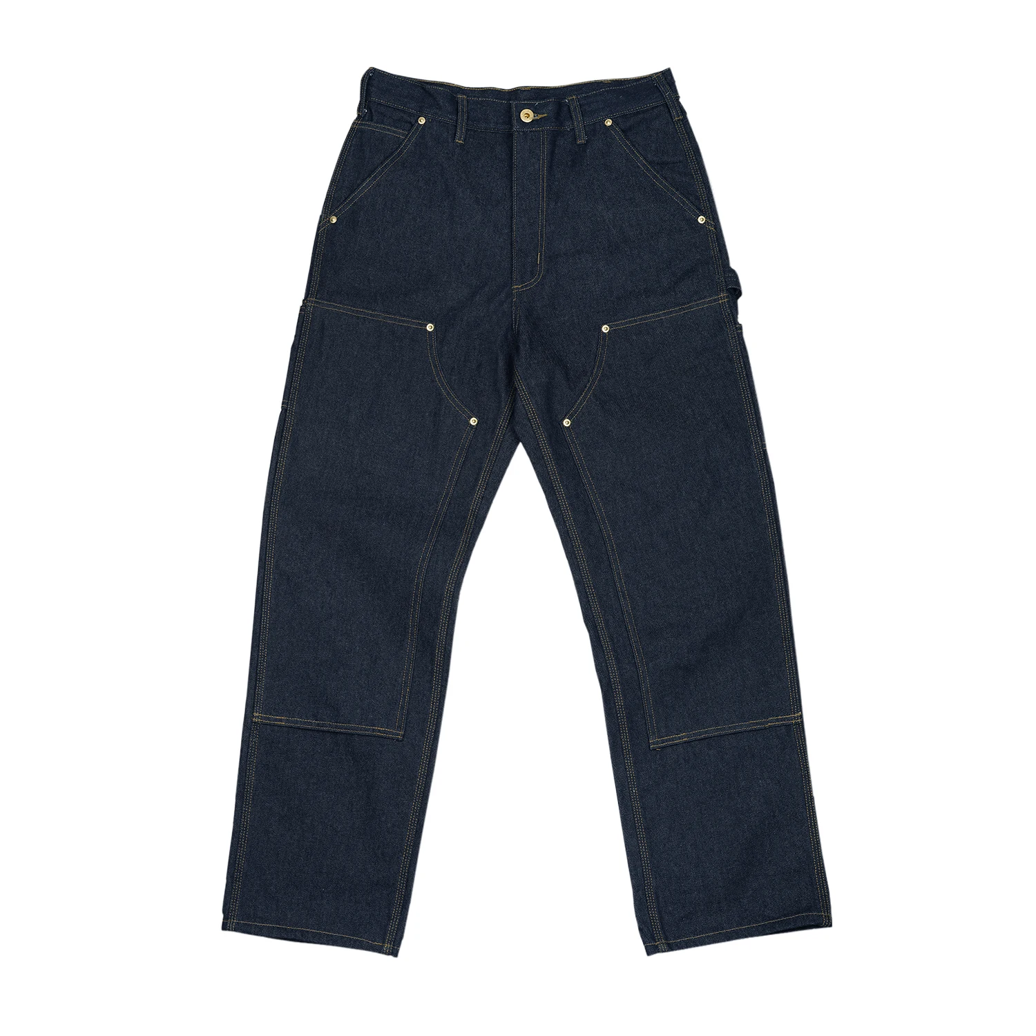 Men\'s Jeans 15oz High Waist Original B01 Carpenter Pants Vintage Workwear Outfit for Men
