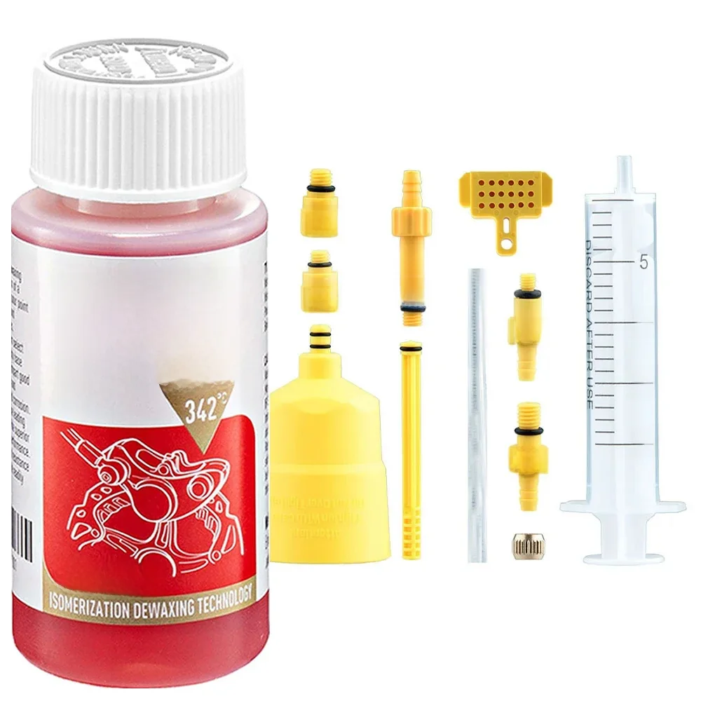 AliExpress NONE High Performance Bike Brake Mineral Oil - 60ml/2oz - Ideal for Shimano and Tektro Hydraulic Brake Systems