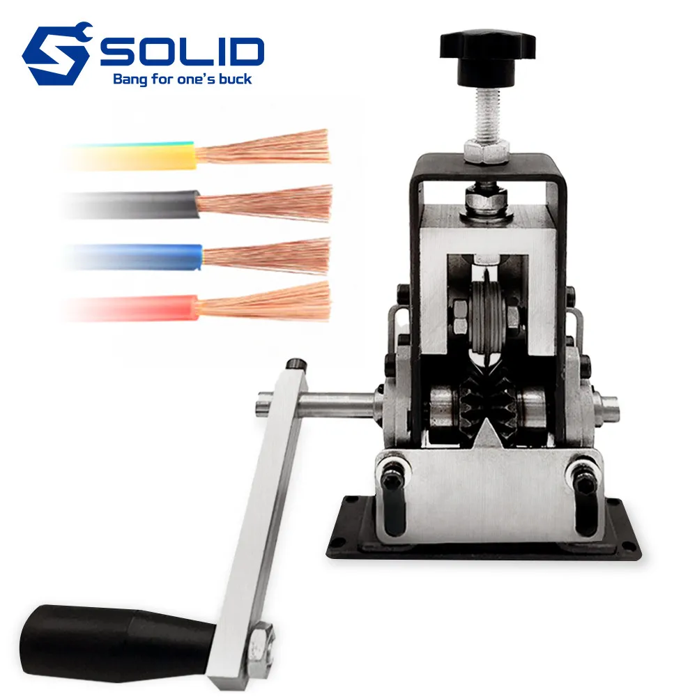 Solid Wire Dealing Machine Cover Cover Machine Waste Wire Dealing Wire Cable Ccutter Stupper