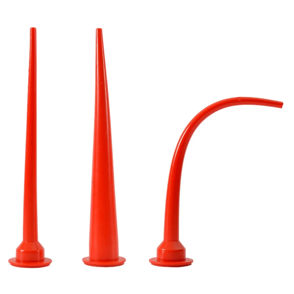 Buses de pistolet à calfeutrage, buses de colle en plastique, pointe de pistolet à calfeutrage allongée, pointe de calfeutrage de remplacement, outil de Construction universel