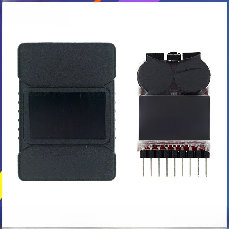 Lipo Battery Voltage Tester, baixa tensão Buzzer Alarme, Dual Speakers Verificador, Lipo, Li-ion,