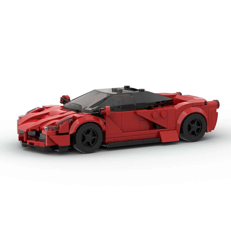 MOC Cool Sports Car Speed Series Racing 8-grid Car puzzle construction Self assembled car model Gift Set Toys