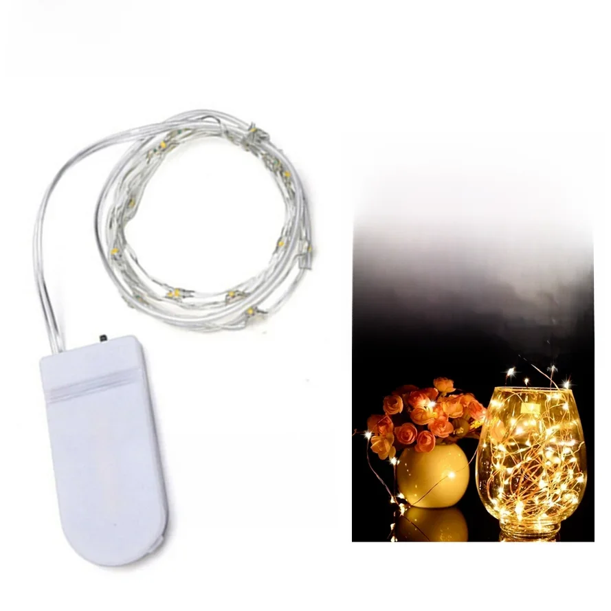 10/PCS 5M/3M LED Laterne Weihnachten Märchen Lampe Laterne Kuchen Geschenk Box Kreative Stern string Licht Batterie Kupfer Draht Licht
