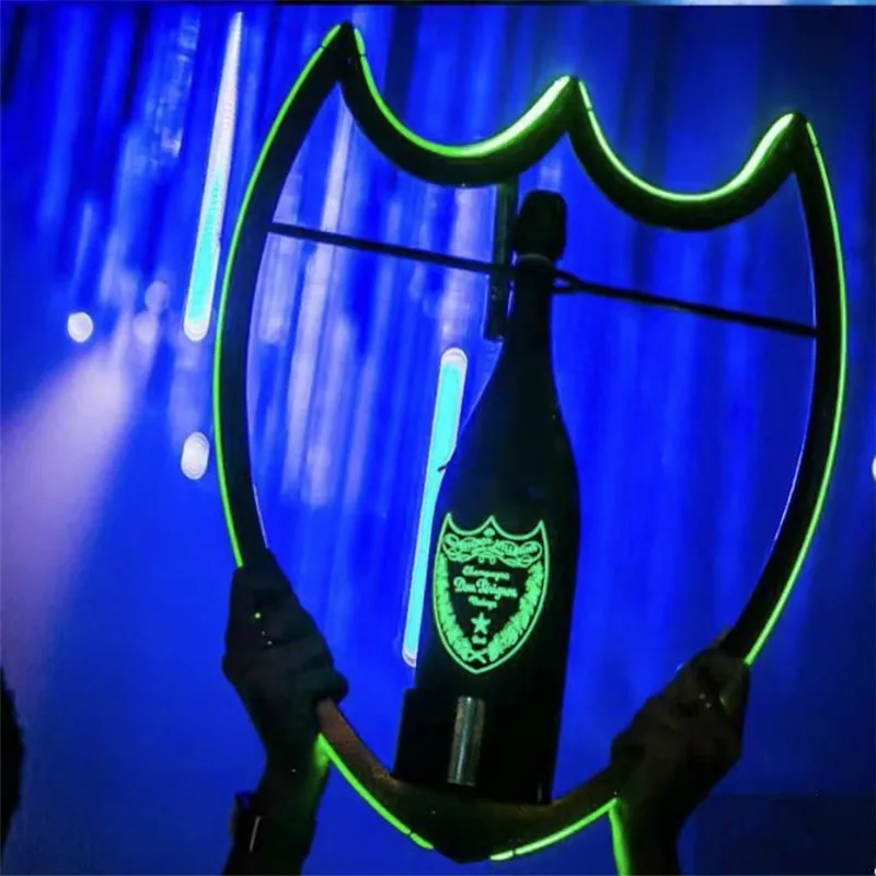 METALL DOM P LED CHAMPAGNER FLASCHE GLORIFIER FLASCHE GLORIFIER FLASCHE PRESENTER