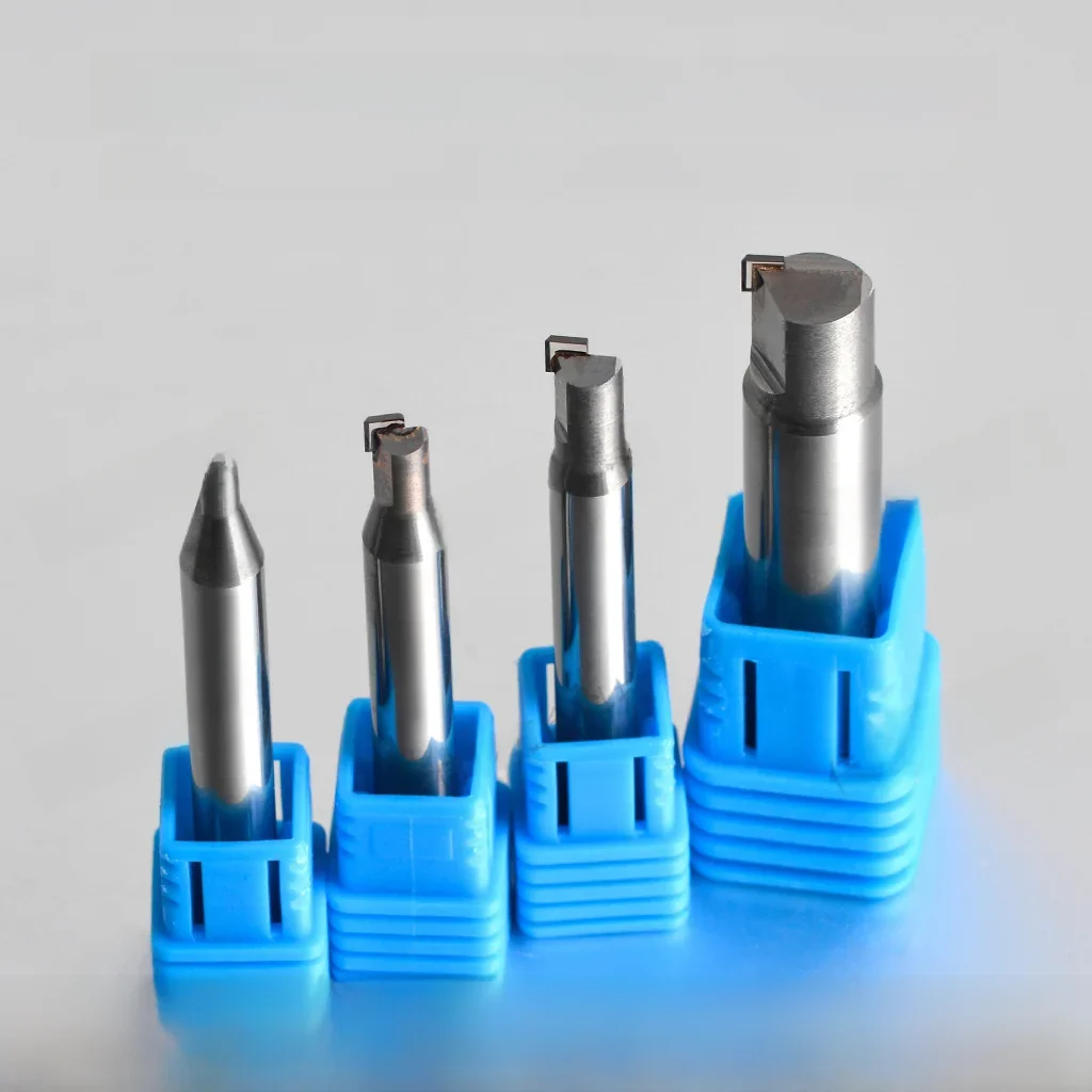 Mcd Diamantfrees Gravure Bit Carving Tools Einde Molen Metaal Staal Cnc Freesmachine Sieraden Gereedschap - afbeelding 2