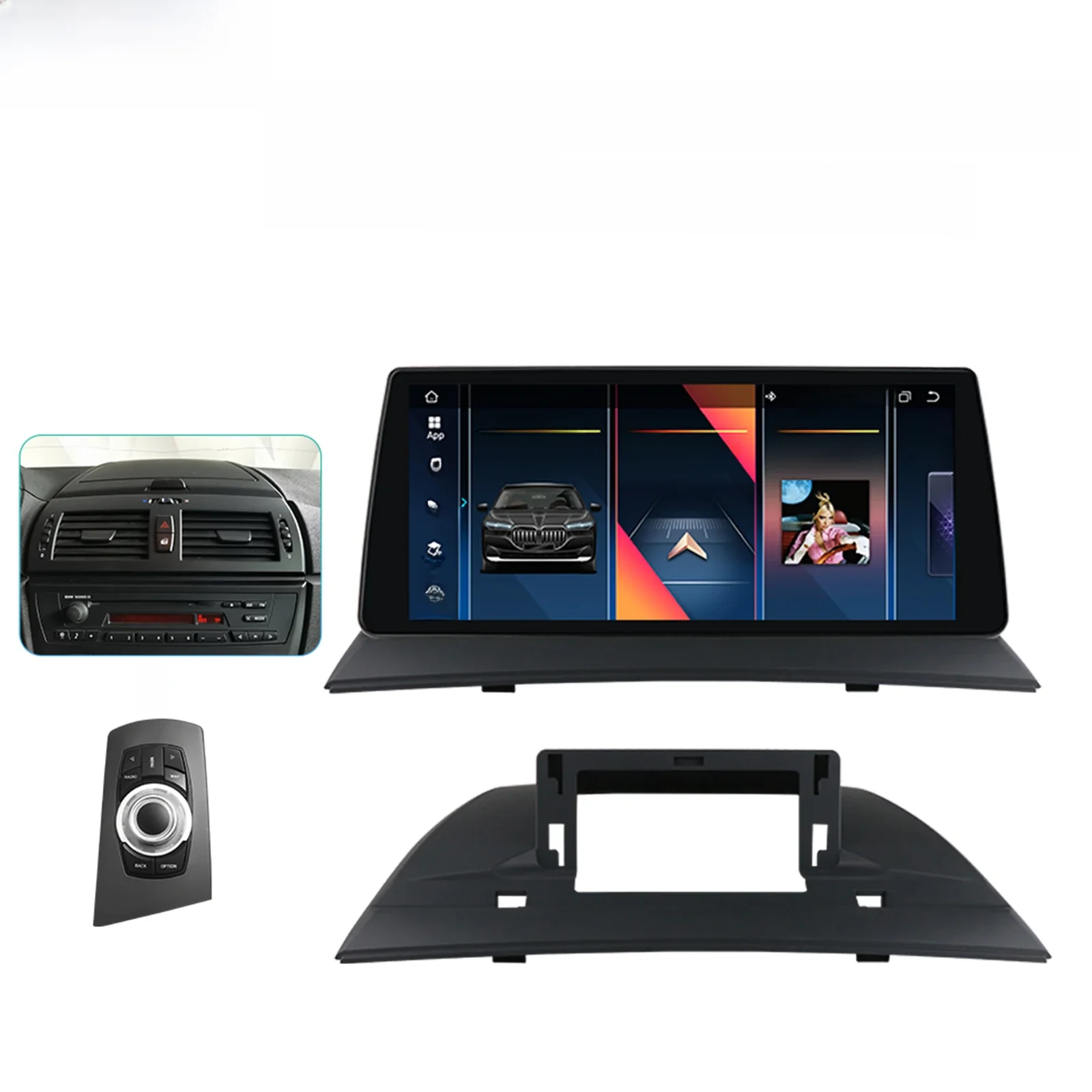 8 + 256 2din Autoradio na androida dla BMW BMW X3 E83 2004 2005 2006 2007 2008 2009 2010 Radio samochodowe multimedialny odtwarzacz wideo GPS Carplay — zdjęcie 2