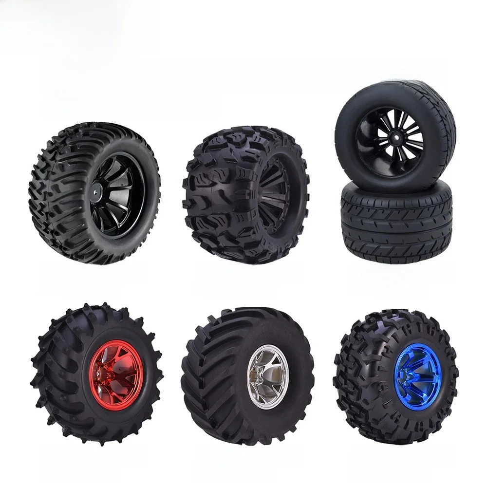 Moyeu de Roue de Pneus pour Voiture Tout-Terrain, Convient pour les Modèles Monster Truck Rc 1 10, Traxxas Scx10 HPI HSP Tamiya Kyosho Wltoys, Taille 12mm