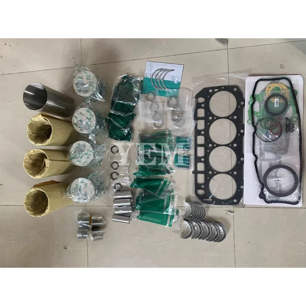 

For Yanmar 4TNE98 Overhaul Rebuild Kit With Gasket Set Bearing&Valve Train Diesel Engine Parts