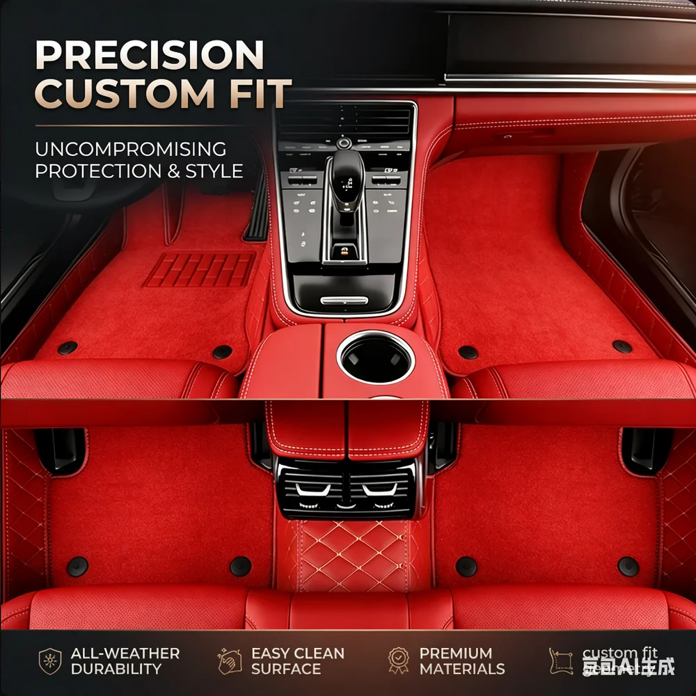 Tapis de sol de voiture en TPE sur mesure pour Kia Soul AM AM 2008-2013 5 places, tapis de voiture 3D entièrement enveloppants, antidérapants, toutes saisons