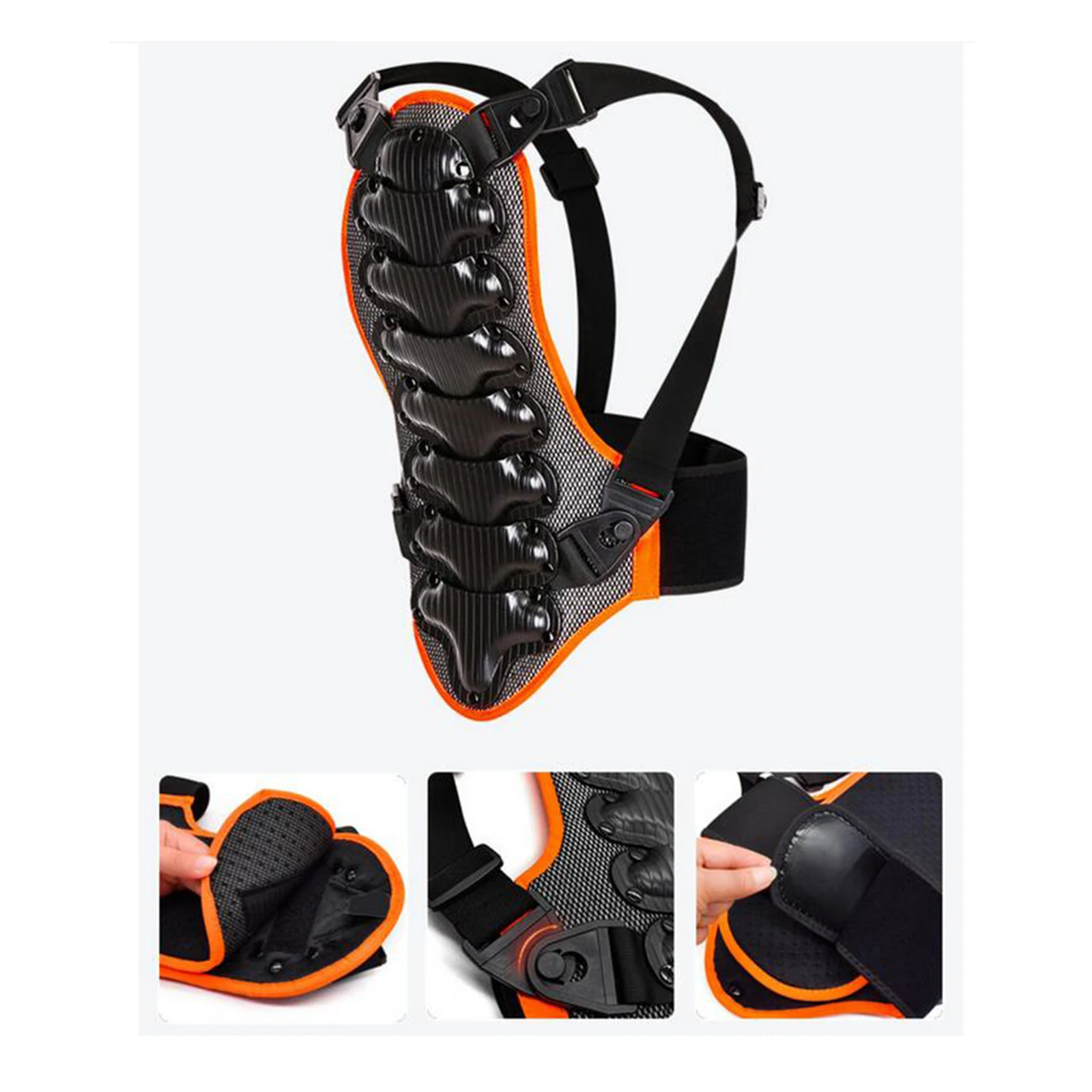 Picture 5: Children Back protector Protective Thickened for Outdoor Snowboarding Mountain Bike Cycling Skiing