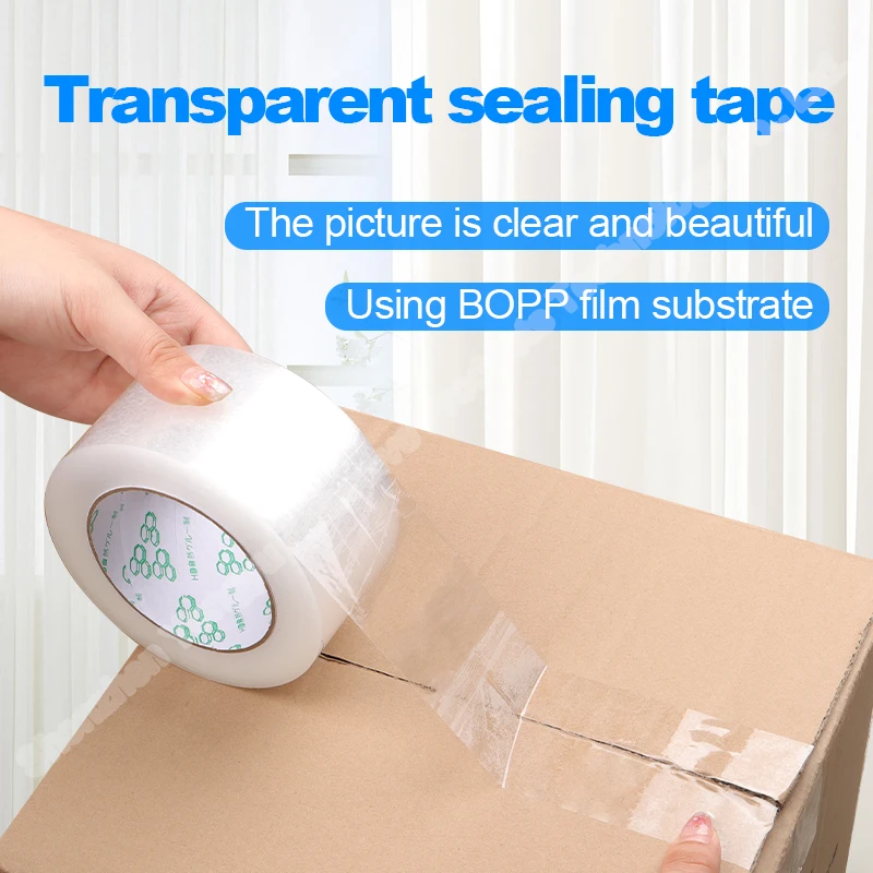 Packing Tape,Clear Packaging Tape ,Shipping Tape for Moving Boxes, Shipping, Office  Moving Boxes