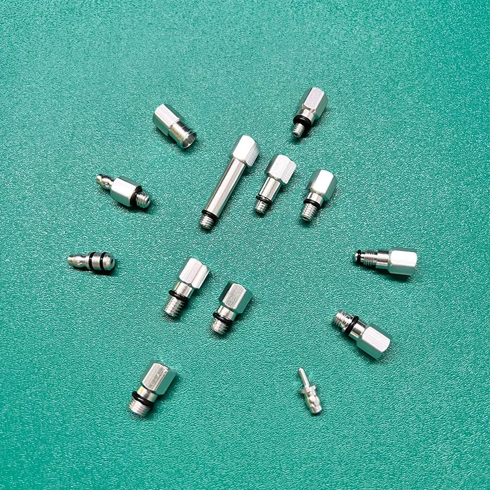 AliExpress SPORTARC 13PCS Bike Hydraulic Brake Bleed Connector Screw Kits Aluminum Alloy Bicycle Brake Oiling Joint Screw Oil Change Hose Adapter