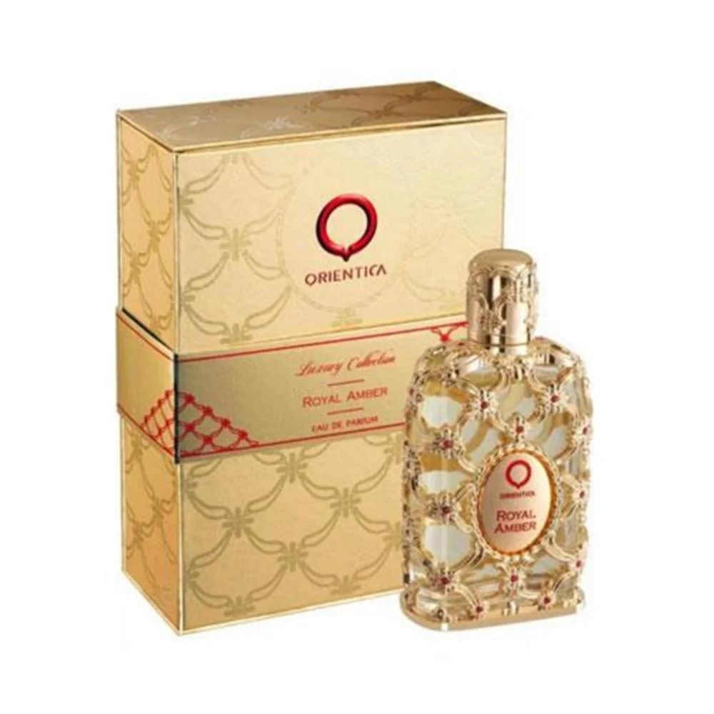 Orientica Royal Amber untuk wanita-2.7 OZ EDP Spray tahan lama aroma bunga parfum Ideal hadiah Natal beberapa Volume