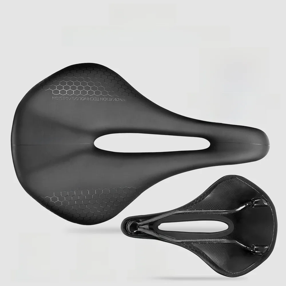 AliExpress Lexon JAWBONE Super Light Leather Bike Saddle Ultralight Racing 7x9mm Oval Full Carbon Rails Hollow Design Road Bicycle Seat Cushion