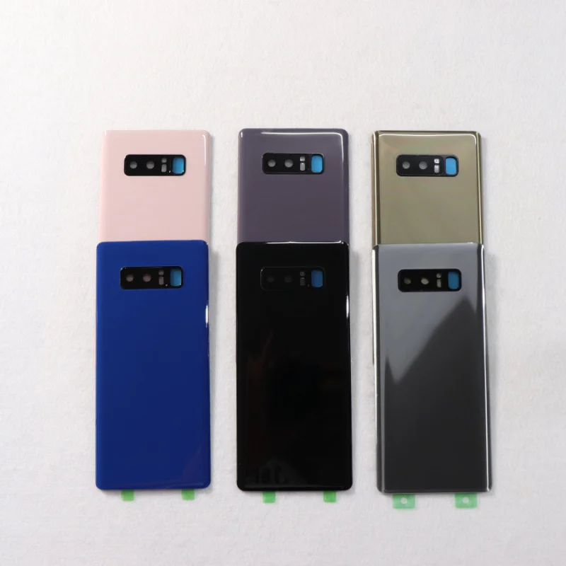 Back Battery Cover Note8 Glass Housing For Samsung Galaxy Note 8 Note8 N950 SM-N950F N950FD N9508 Back Rear Glass Case