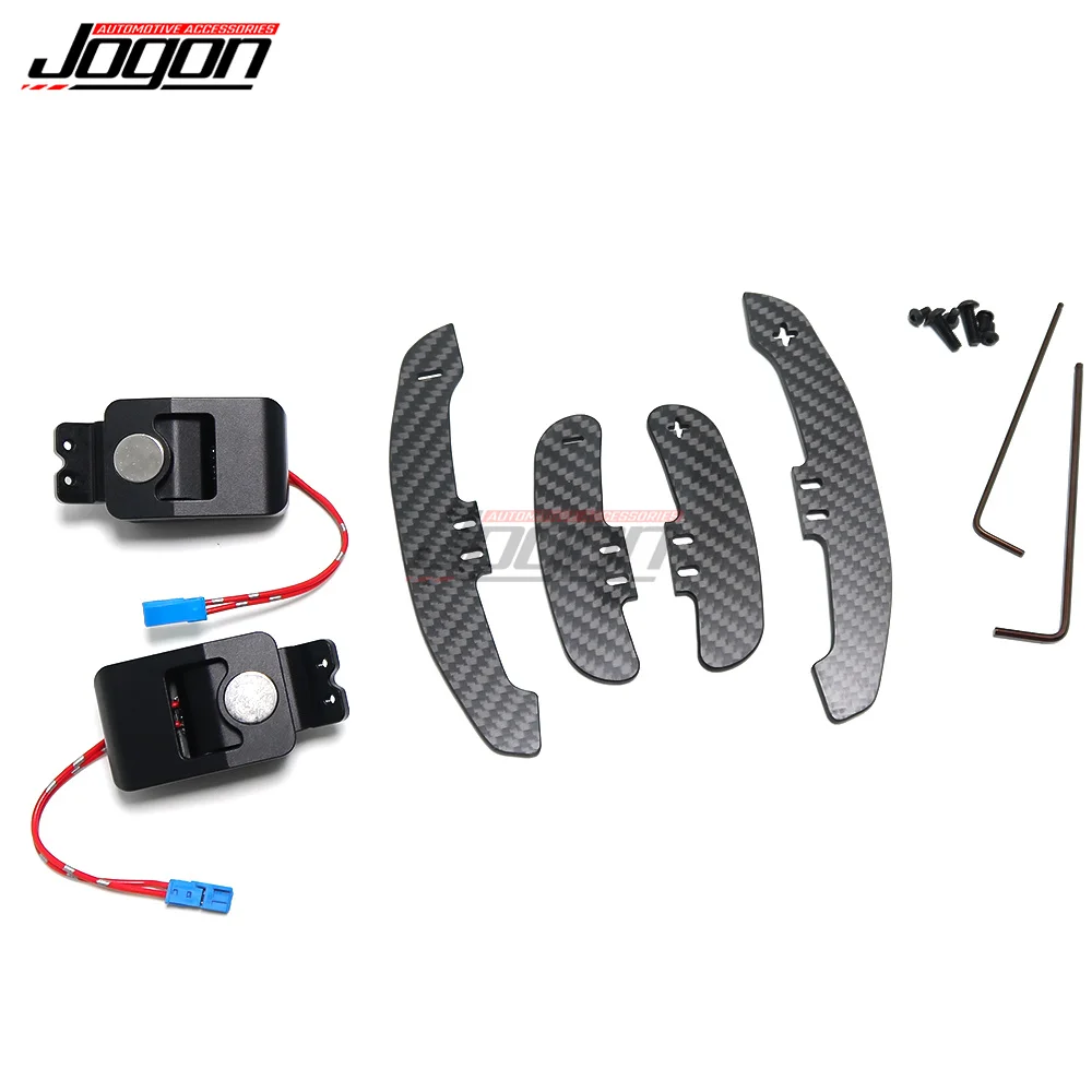 Per BMW M2 M3 M4 F20 F30 F32 F22 F80 F87 F48 F45 F31 F10 F11 F34 F15 F16 F35 F18 F12 cambio a pale magnetico per auto in fibra di carbonio