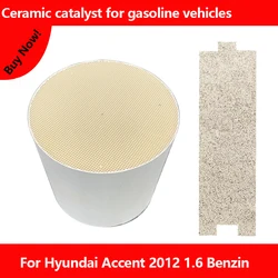 Universal 106*100mm Ceramic Catalytic converter for Gas Engines with Euro 4 5 6 for Hyundai Accent 2012