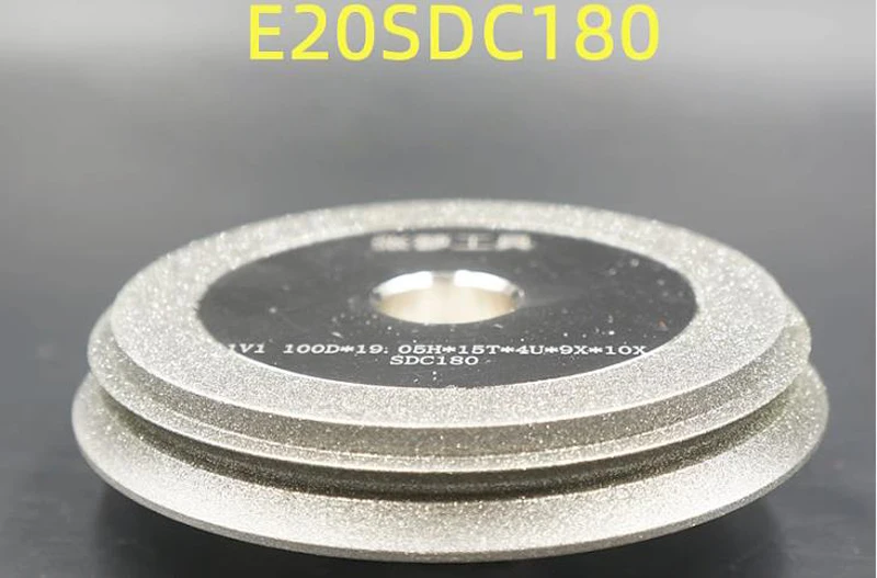 E12SDC220 für Liyou Fräser-Schleifmaschine Diamantschleifscheibe E20SDC180ERM12S zum Schleifen von legiertem Stahl – Detail 11