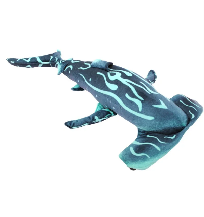 70-100cm Lebensechte Tiere Hammer Shark Plüsch Spielzeug Kissen Big Shark Stofftier für Kinder