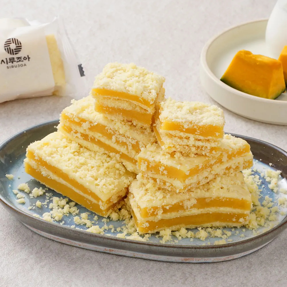 Sirujoa Rice Cake / 500g of Rice Castella Pumpkin Rice Cake / Injeolmi