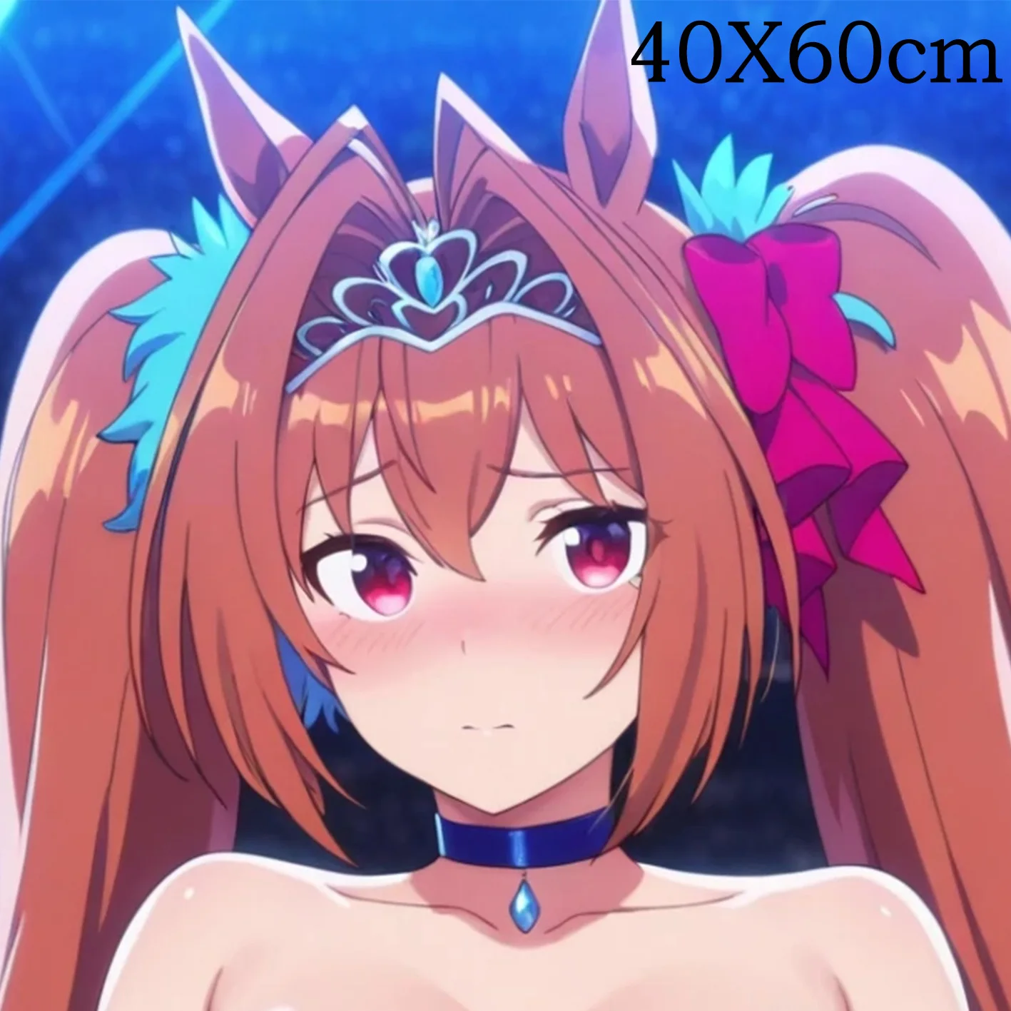 Dakimakura Anime Daiwa Scarlet Uma Musume Pillow Cover Sofa Cushion Double-side Print Throw Pillow Case 40X60cm