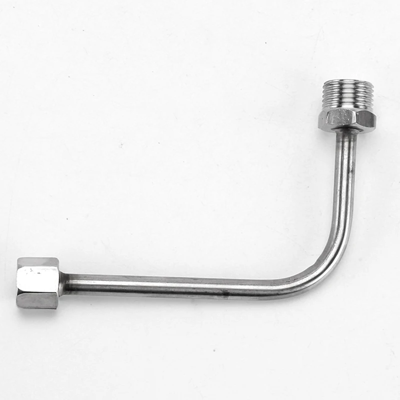 M14 * 1.5 M20 * 1.5 manometro tubo tampone tubo a gomito 1/2 "filettatura maschio tubo condensatore per caldaia ferro vapore manometro ad alta pressione