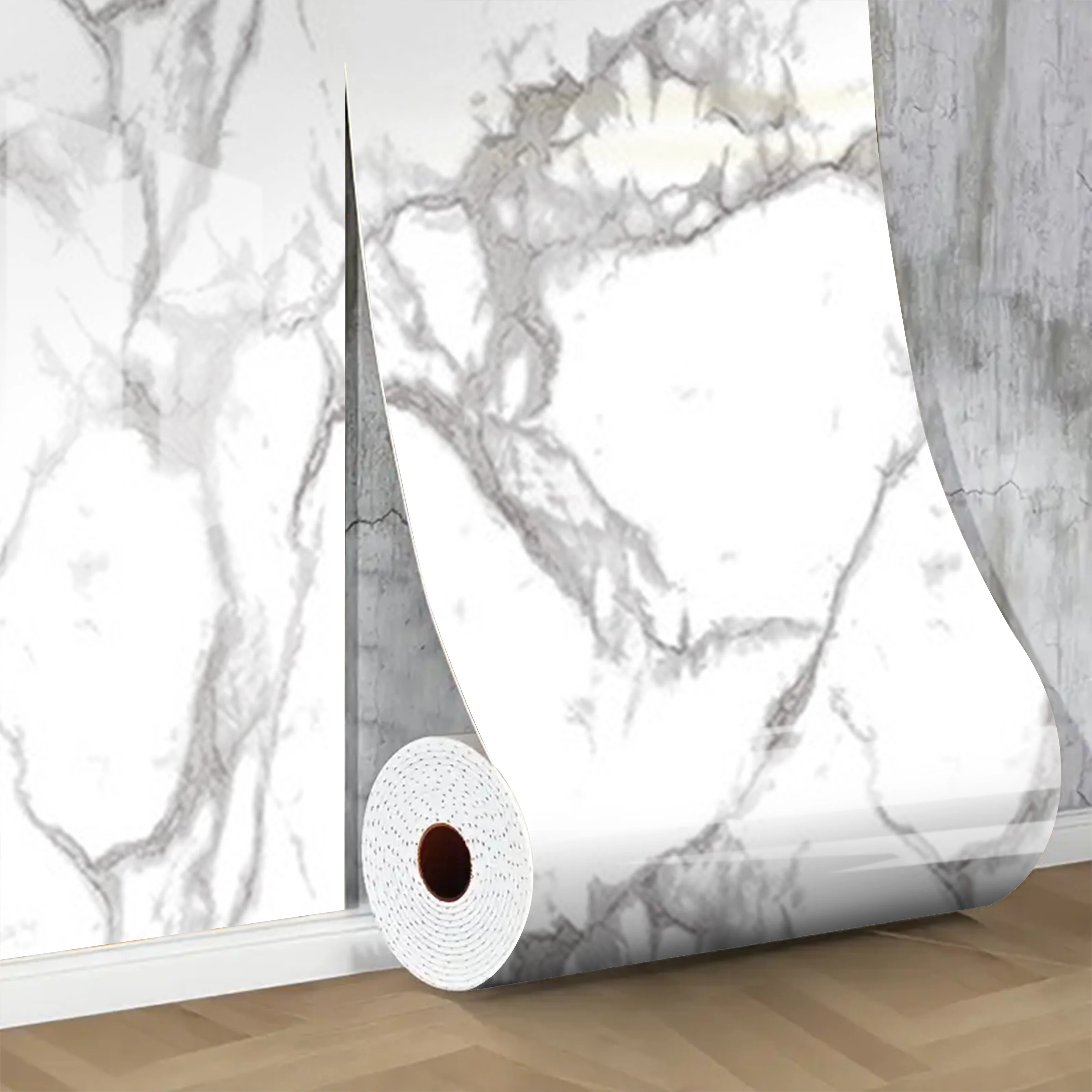 ملصقات حائط PVC ذاتية اللصق مقاومة للماء ومضادة للحشف لغرفة المعيشة وغرفة النوم