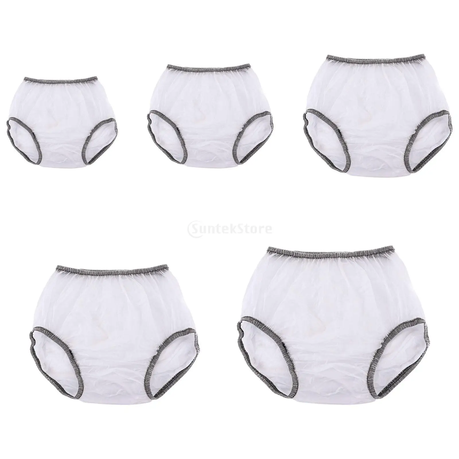 Incontinence Cover Elastic Reusable Adults Diaper Cover for Men Elderly Lady Adults Incontinence Waterproof Brief Soft Diaper