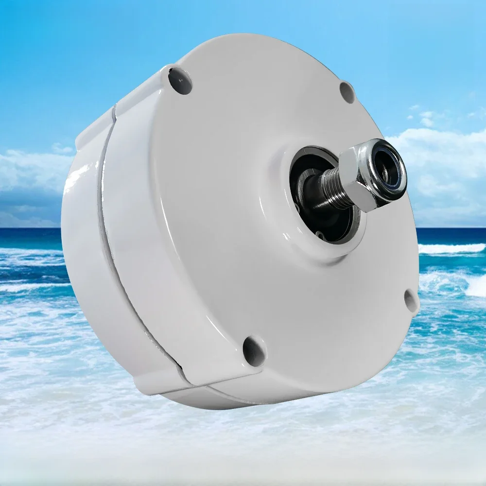 PMG 500w Windturbine Generator 12V 24V 750 Rpm AC DC Power Magnetische Dynamo Waterturbine Hydro Alternator Gratis Energie Windmolen - afbeelding 2