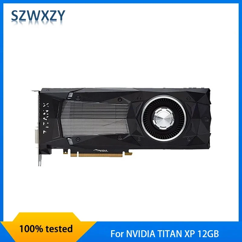 Б/У оригинальная видеокарта для NVIDIA TITAN X Pascal 12 ГБ, 384-битная видеокарта GDDR5, 100% тестирование, быстрая доставка
