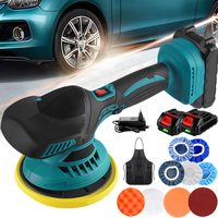 Cordless Car Polisher For Makita Battery Wireless Car Polishing Machine 6 Gears Electric Polish Machines Adjustment Power Tools