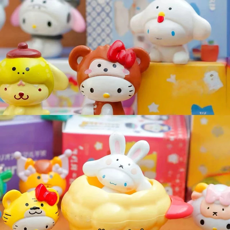 Nuevo en Stock: Figura de la Serie Talisman del Zodíaco de Kt Cat, Caja Sorpresa, Muñeco Adorable de Pescado Feo, Adorno de Perro, Regalo Sorpresa de Año Nuevo