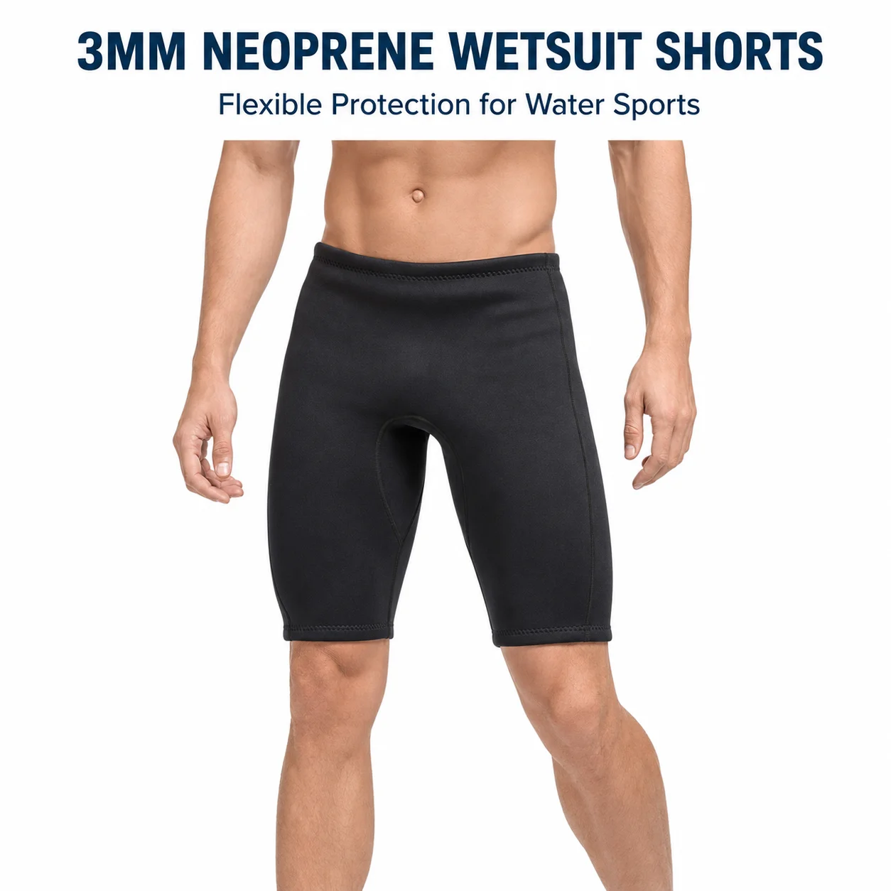 Sbart Wetsuit Shorts Men 3mm Neoprene Swim Pants for Swimming Canoeing Snorkeling Scuba Kayaking Diving