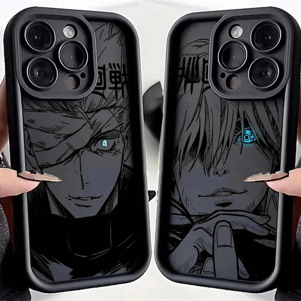 Jujutsu Kaisen nouvelle coque de téléphone Anime sang chaud pour Google Pixel 9 8 7 8A 7A Pro XL 4G 5G couverture arrière en Silicone souple TPU