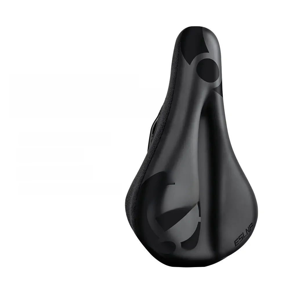 AliExpress ESLNF High Quality Gel Soft Bike Saddle Cover Cushion Padded Sport Bicycle Leather Padded Seat Cover