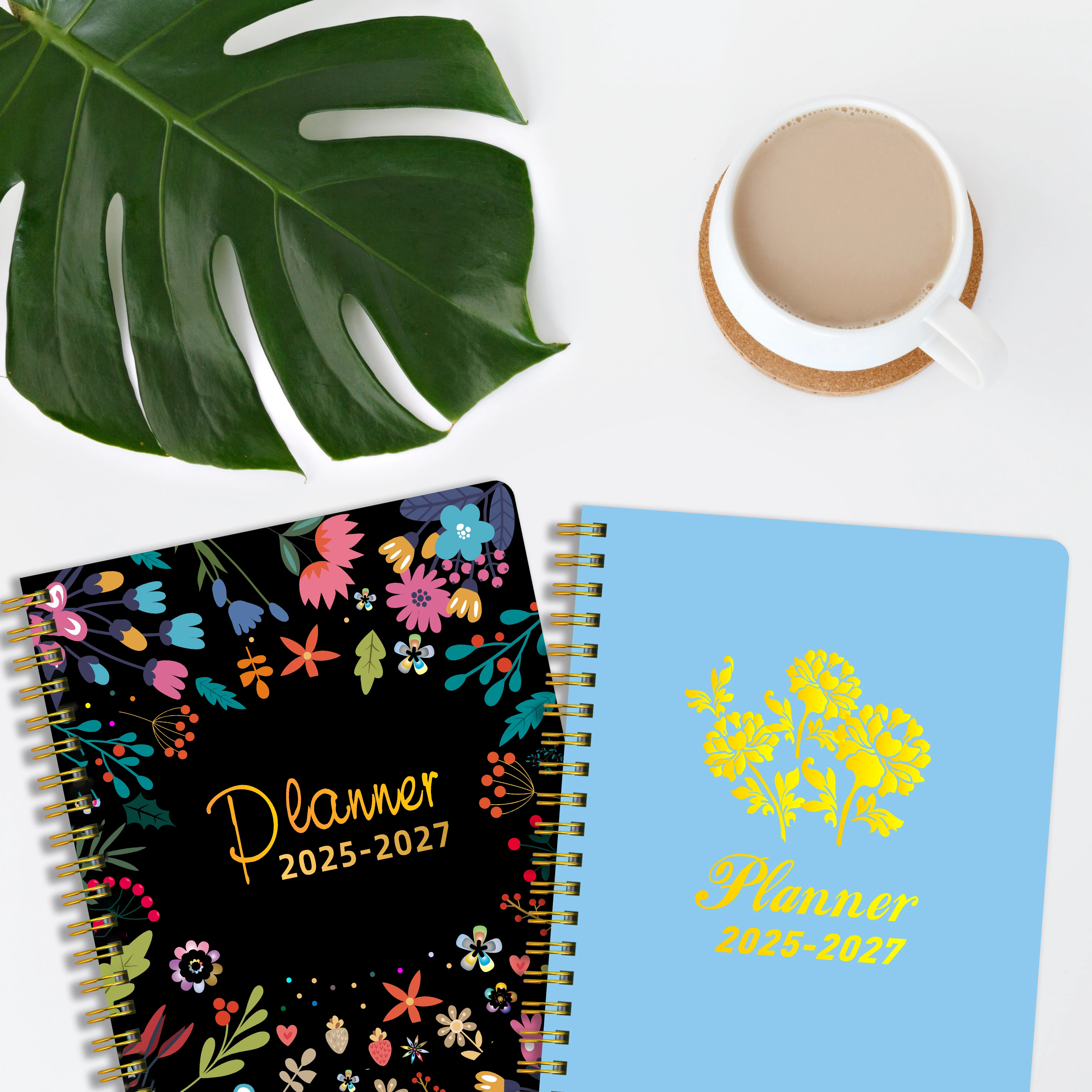 2025-2027 Monthly Planner Notebook Stationery Campus Gift Agenda Journal School Office Supplies Accessories Top Sell Discount