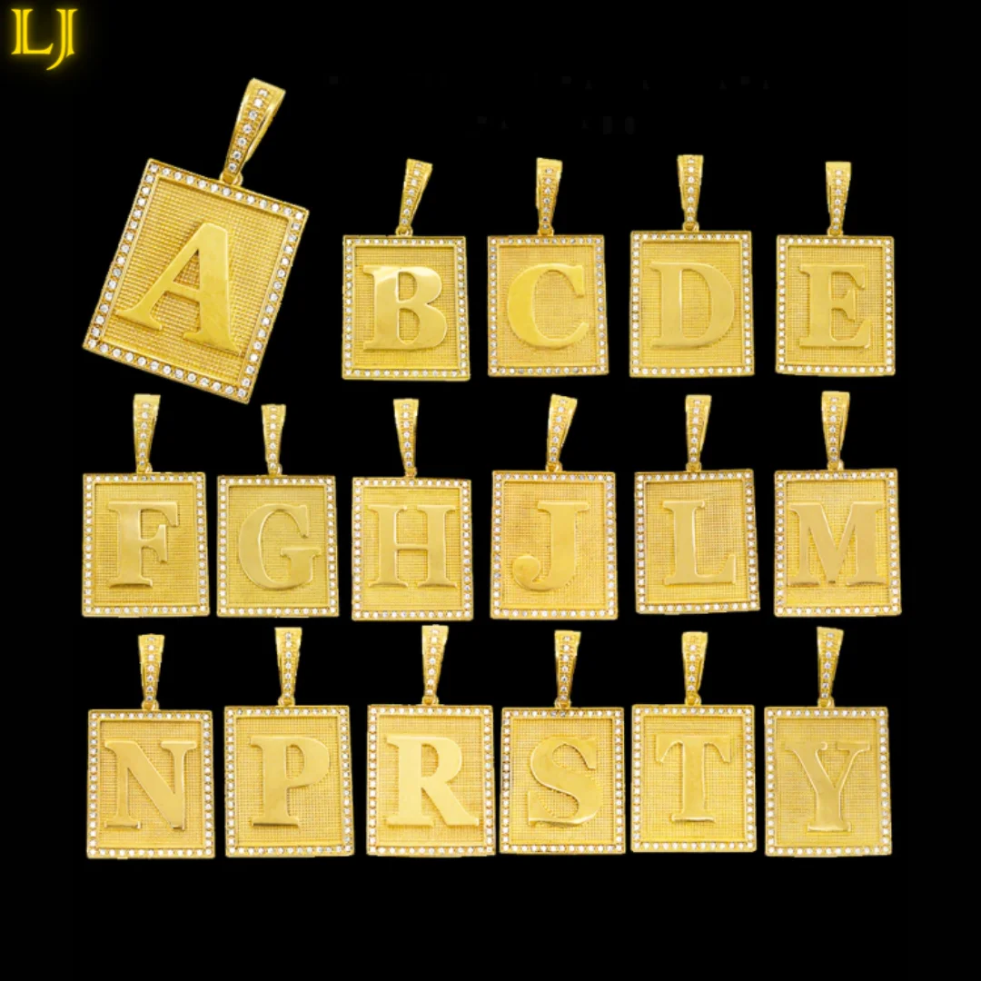 Letter Name Old Coin Pendant-Eternal Warranty in Color! Men's Nordic Gold Pendants Identical 18K Gold-Old Coin