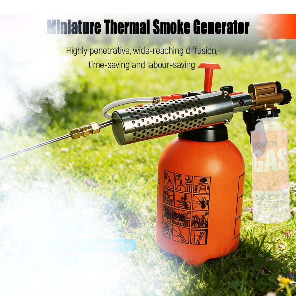 

Микротермический распылитель для борьбы с насекомыми, портативный, 2-литровый, для уничтожения комаров, дезинфекции и стерилизации