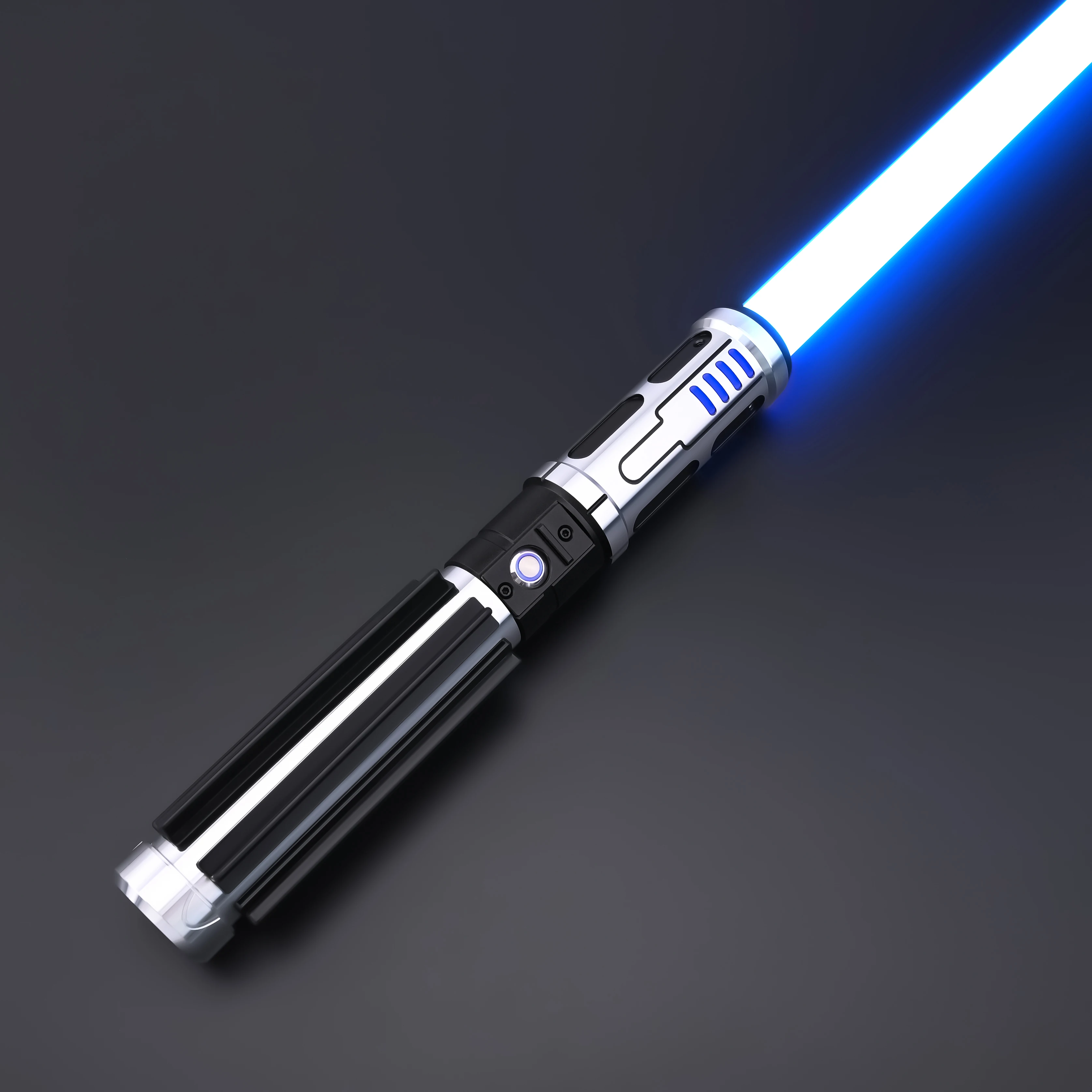 TXQSABER E28A Double Heavy Dueling 12colors Combat Saber Sword Blaster Luminous Toy Cosplay Gesture Control RGB NEO PIXEL