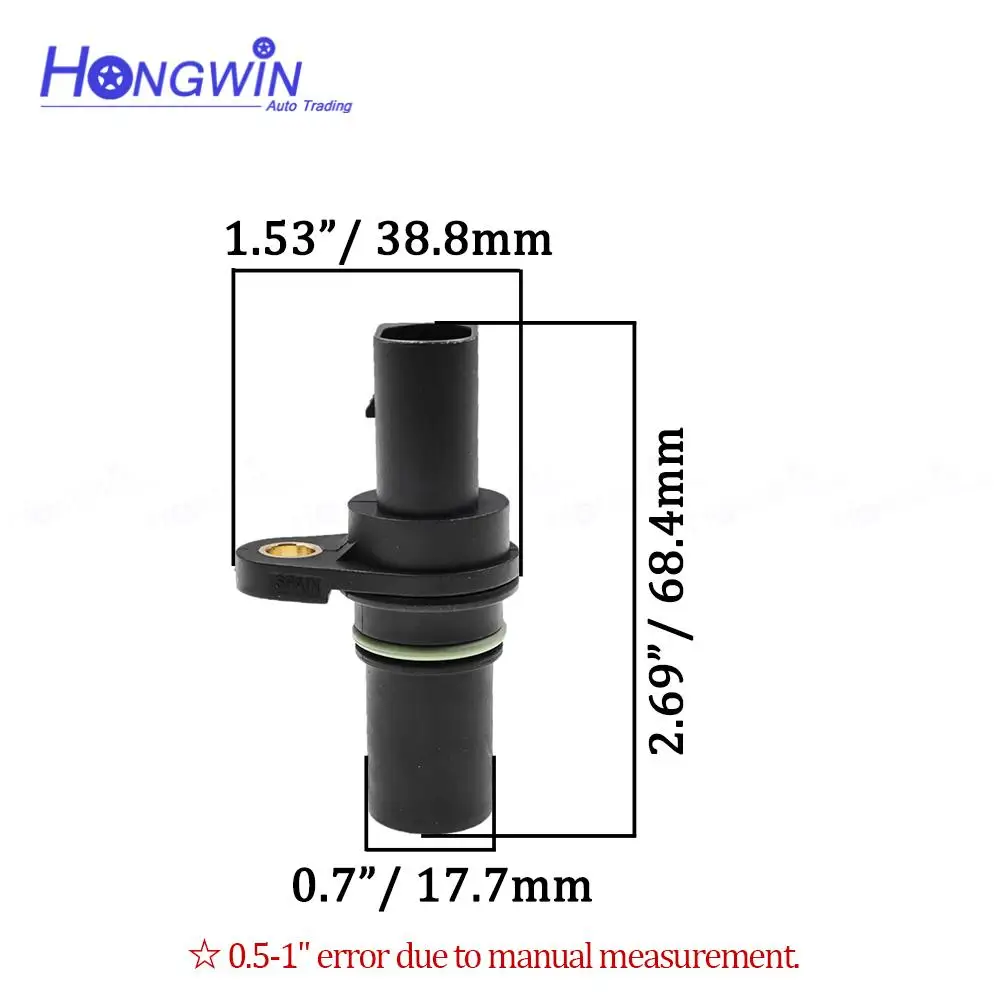 Crankshaft Position Sensor 06H 906 433 For Audi A3 A4 A5 Q3 Q5 TT VW Golf 0261210383 0261210329 06H906433 06H906433B 06H906433C