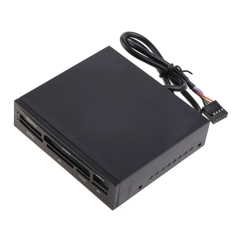 3.5 inch USB Internal MS CF MD SD MMC XD TF Card Reader Drop Shipping