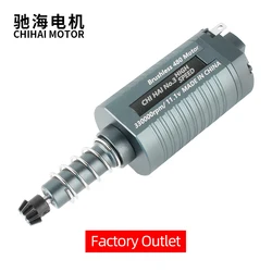 Chihai Motor 100mm 33K Brushless Motor High Thermal Efficiency High Torque & Speed AEG Brushless Motor FCC Systema PTW AEG