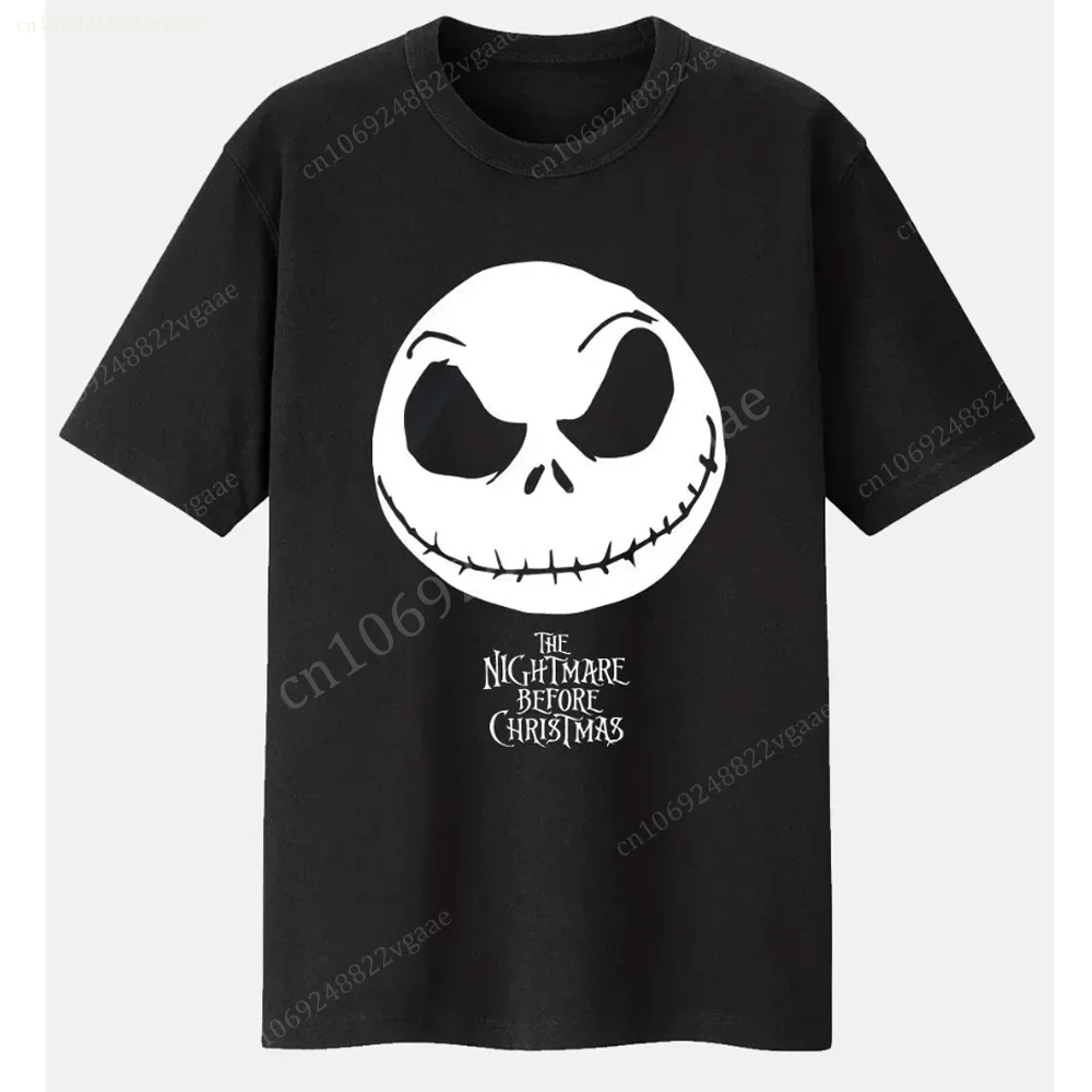 

Summer The Nightmare Before Christmas T Shirt Cotton Men Vintage Kids Tee Graphic T-shirt Oversized Short Sleeve Halloween Tops